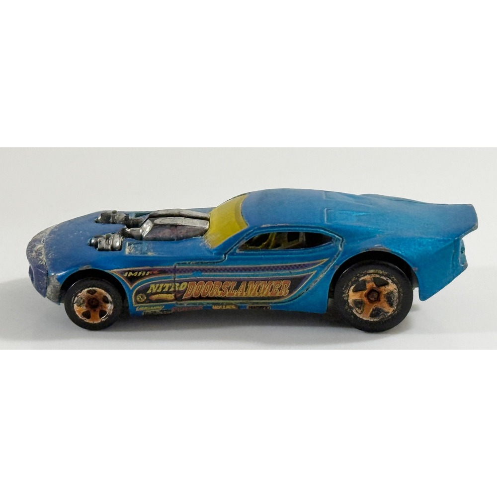 Hot Wheels Nitro Doorslammer Kids 1/64 Blue Diecast Car Mattel K6135